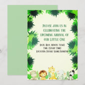 Schattige klein bos kaart (Voorkant / Achterkant)