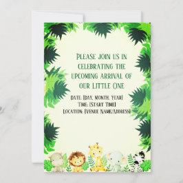 Schattige klein bos kaart