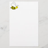 Schattige klein Bumble Bee Honey Boerderij Briefpapier (Voorkant)