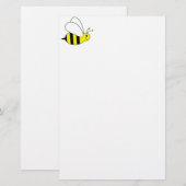 Schattige klein Bumble Bee Honey Boerderij Briefpapier (Voorkant / Achterkant)