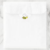 Schattige klein Bumble Bee Honey Boerderij Ster Sticker (Tas)