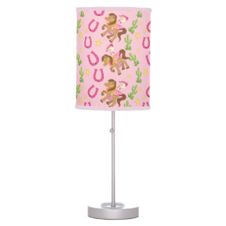 Schattige klein cowgirl patroon