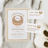 Schattige klein Dumpling Baby shower Kaart