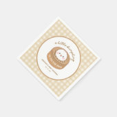 Schattige klein Dumpling Baby shower Servet (Hoek)