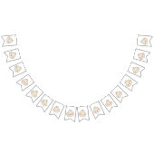 Schattige klein Dumpling Baby shower Vlaggetjes (Alle)