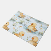 Schattige klein eendspatroon deurmat (Schuin)