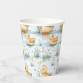 Schattige klein eendspatroon papieren bekers (Rechts)