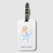 Schattige klein gember meisje ballerina