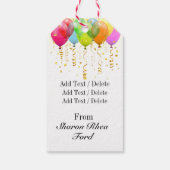 Schattige klein meisje cadeau Labels Cadeaulabel (Achterkant)