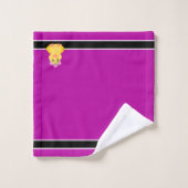 Schattige klein meisje eenden Kinder Bad Handdoek (Wasdoekje)