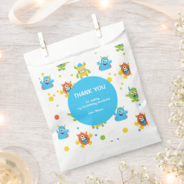 Schattige klein Monster thema Verjaardagsfeest Bedankzakje