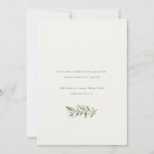 Schattige klein varkentje loof vlinder kinderen ve kaart (Achterkant)