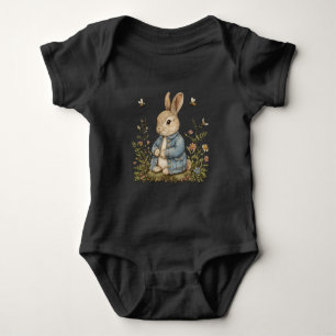 Schattige kleine Amy het konijn Romper