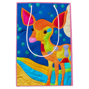 Schattige kleine Baby - Quilt-like design Medium Cadeauzakje