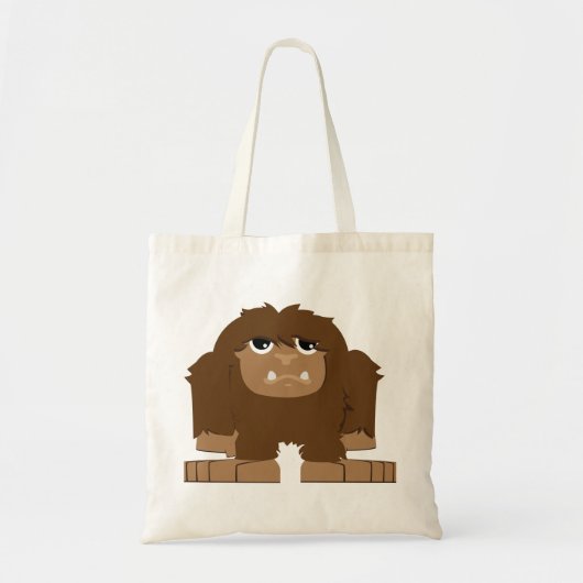 Schattige kleine Bigfoot Tote Bag (Voorkant)