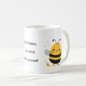 Schattige Kleine Bij Koffiemok (Voorkant rechts)