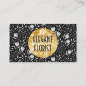 Schattige Kleine Bloemen Visitekaartje (Voorkant)