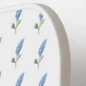 Schattige Kleine Bluebonnets Bloemen Dames Girly Pickleball Paddle (Links Detail)