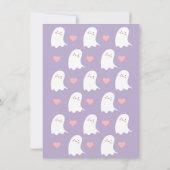 Schattige kleine boo is bijna te wijten aan Baby s Kaart (Achterkant)