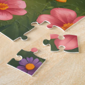 Schattige kleine bruine vos in bos legpuzzel (Zijkant)