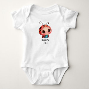 Schattige kleine bug baby body voor papa romper