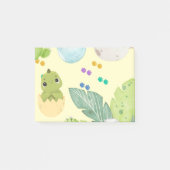 Schattige Kleine Dino Post-it® Notes (Voorkant)