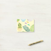 Schattige Kleine Dino Post-it® Notes (Op bureau)