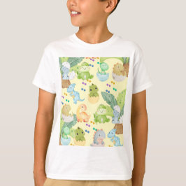 Schattige Kleine Dino T-shirt