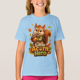 Schattige kleine eikel held llustratie – Kids Subl T-shirt