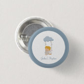 Schattige Kleine Engel Ronde Button 3,2 Cm (Voorkant /achterkant)