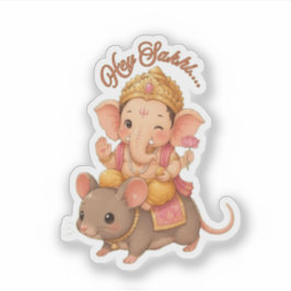 Schattige Kleine Ganesha Sticker