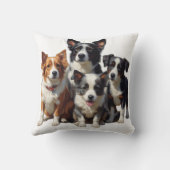 Schattige kleine honden kussen (Achterkant)