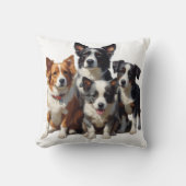 Schattige kleine honden kussen (Voorkant)