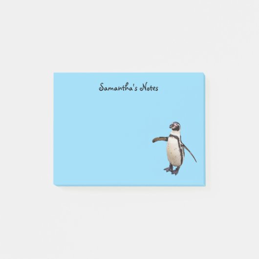 Schattige Kleine Humboldtpinguïn Post-it® Notes (Voorkant)