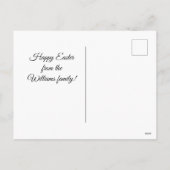  schattige kleine jongens die eicel-zegen spelen feestdagenkaart (Achterkant)