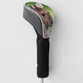 Schattige Kleine Kangoeroe Golfheadcover (Schuin)