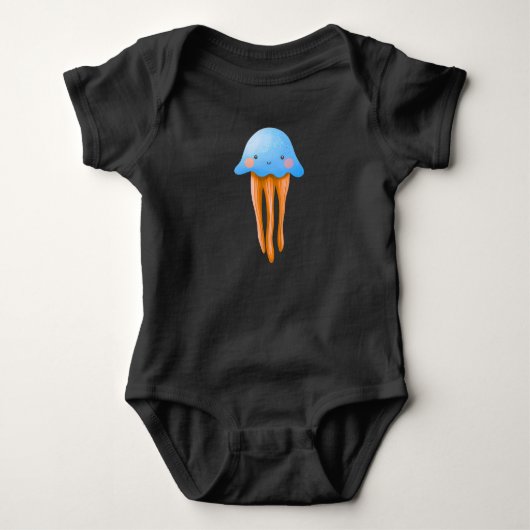 Schattige Kleine Kwallen Romper (Voorkant)