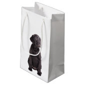 schattige kleine labrador rekwalvis klein cadeauzakje (Achterkant Gekanteld)