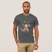 Schattige kleine monnik t-shirt (Voorkant volledig)