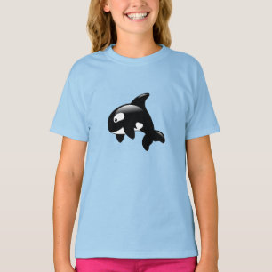 Schattige Kleine Orka Walvis T-shirt