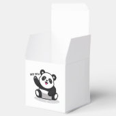 schattige kleine panda bedankdoosjes (Geopend)
