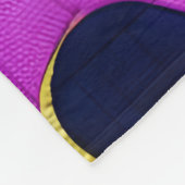 Schattige kleine panda - Quilt-like design Fleece Deken (Hoek)