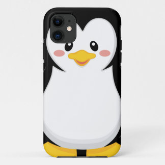 schattige kleine pinguïn cartoon Case-Mate iPhone case