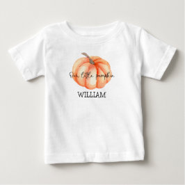Schattige Kleine Pompoen Waterverf Baby Shower