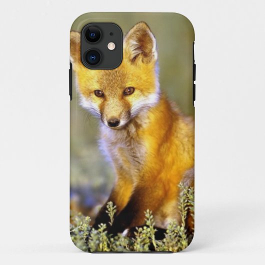 schattige kleine rode vogel Case-Mate iPhone case (Achterkant)