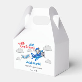 Schattige kleine teddybeer Baby shower Bedankdoosjes