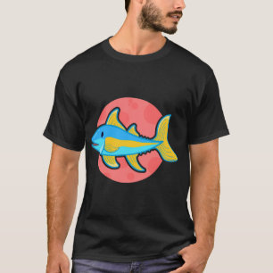 schattige kleine tonijn t-shirt