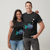 Schattige kleine vis t-shirt (Unisex)