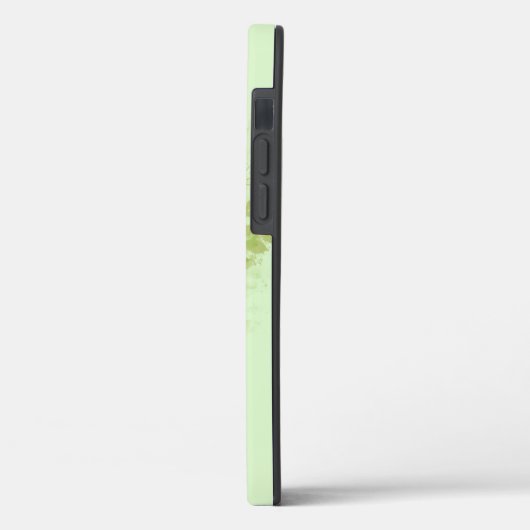 Schattige Kleine Waterverf Zwart Capped Chickadee  Case-Mate iPhone Case (Achterkant / Links)