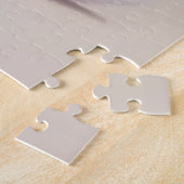 Schattige kleine witte kitten legpuzzel (Zijkant)